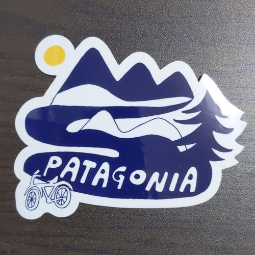 【pa-77】patagonia sticker パタゴニア ステッカー Wheelie Road 釣り アウトドア インテリア