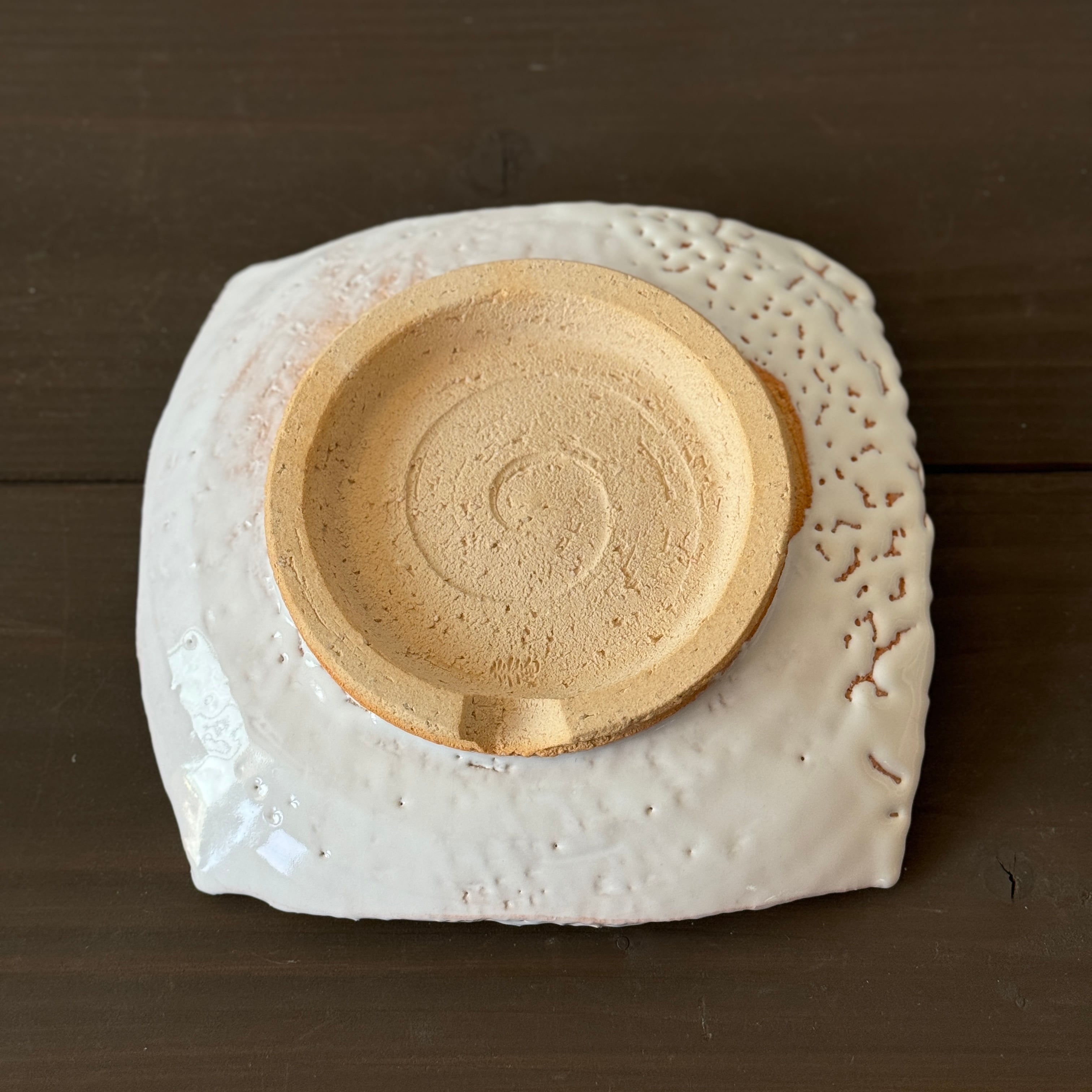 萩焼角皿2点 角皿 ⑪ | 萩のうつわ