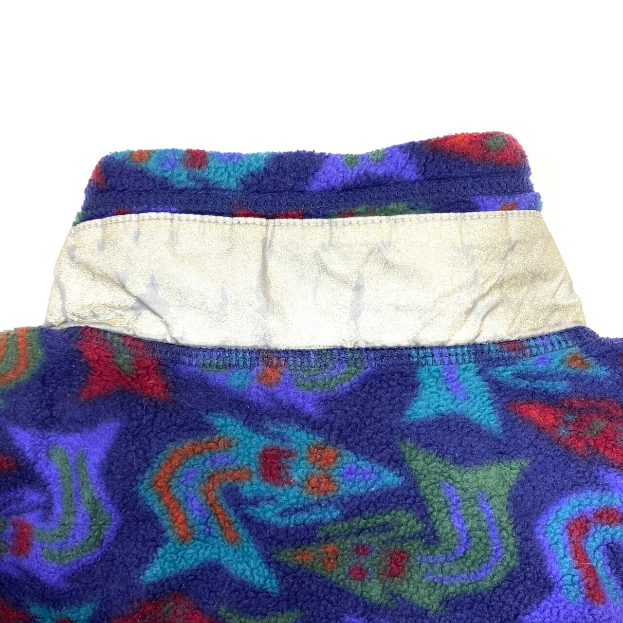 キッズ】90年代 90s Patagonia パタゴニア 総柄 魚柄 フリースプル 