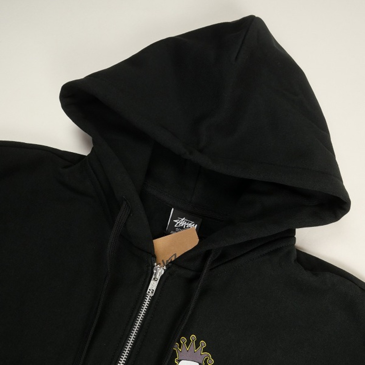 Size【XL】 STUSSY ステューシー 24AW KINGPIN ZIP HOODIE BLACK 