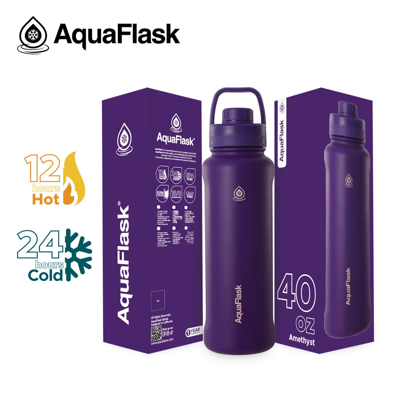 アメジスト 1.18L−New regular color collection | AquaFlask japan