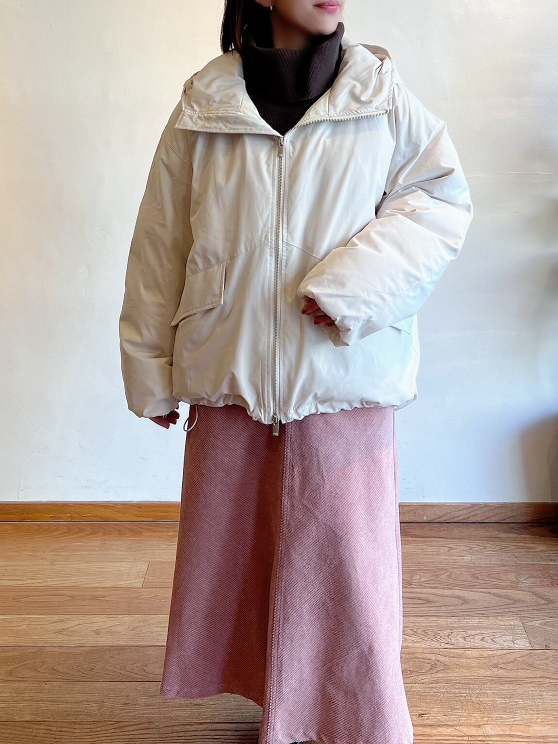 miffew HOODED DOWN JACKET 未使用タグ付 miffew / HOODED DOWN JACKET | anouk