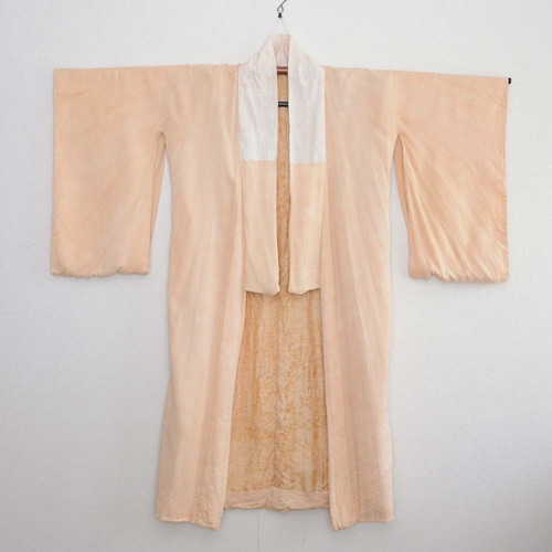 着物ローブ卍崩し長襦袢広衿ジャパンヴィンテージ昭和 | kimono robe long juban japan vintage