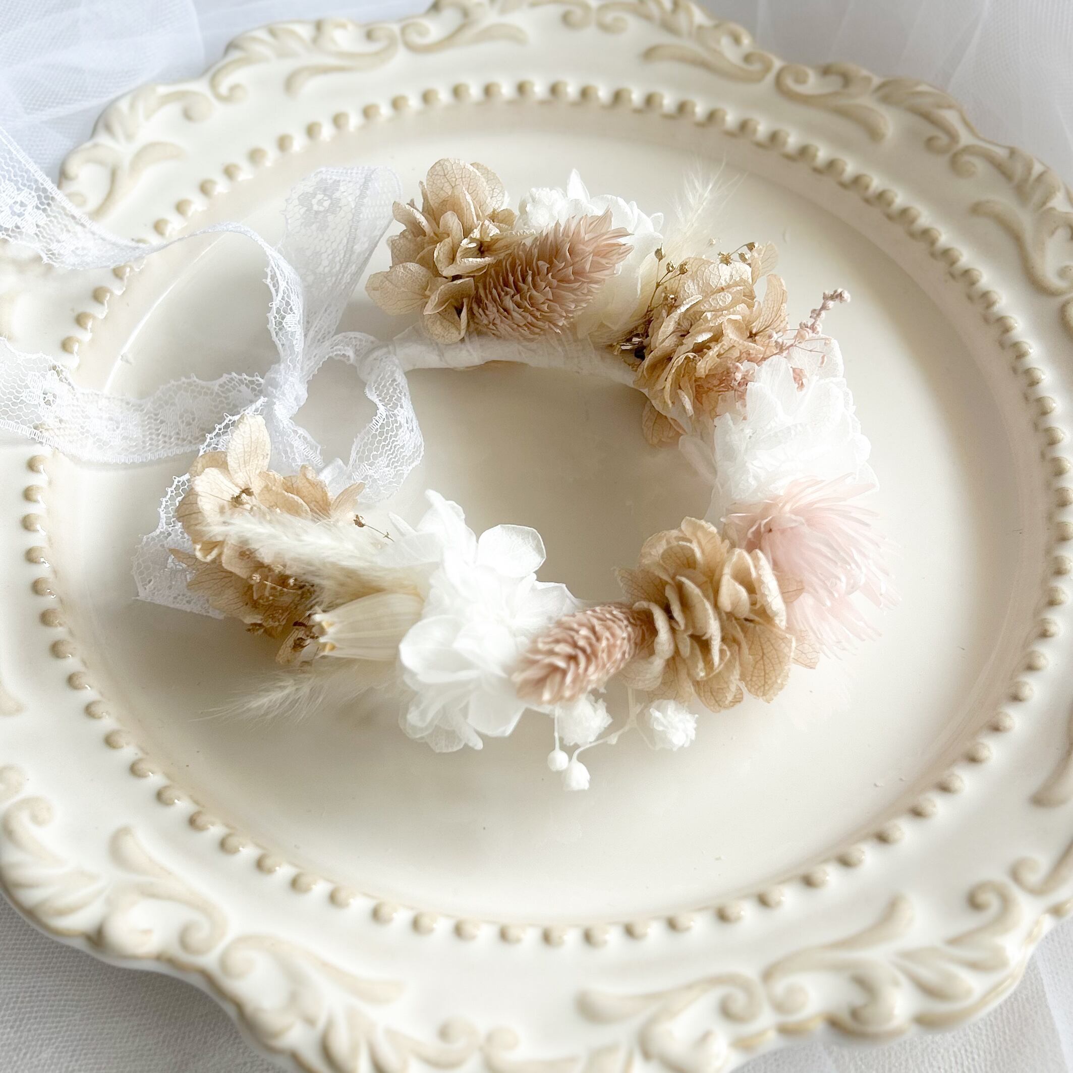 KusumiPink gold asoort 【ペット花冠】