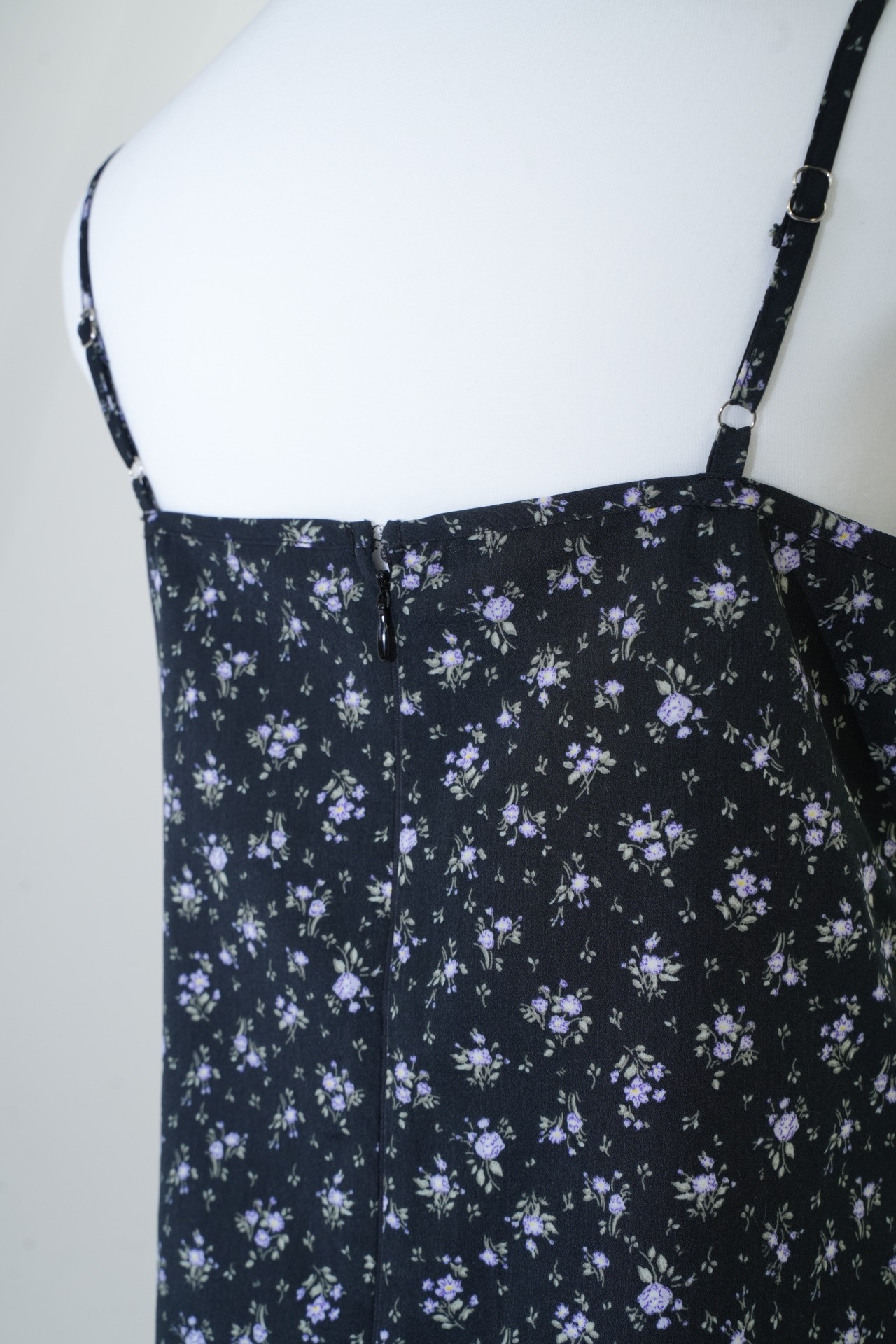 FRONT GATHER FLOWER ONE PIECE HK-003