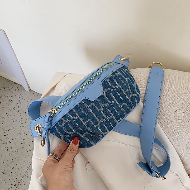 ネットレッドレディーススモールバッグ2020ニューウェーブサマーファッションチェーンメッセンジャーバッグワイルドインチェストバッグウエストバッグ Tiancai_Wing_Bag4606724