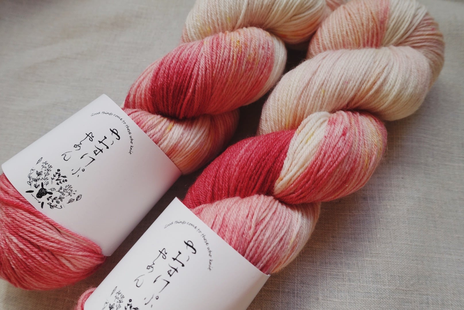 手染め毛糸]Premium Mohair Sock_花の夢 | 手染め毛糸のYaoskep Yarn
