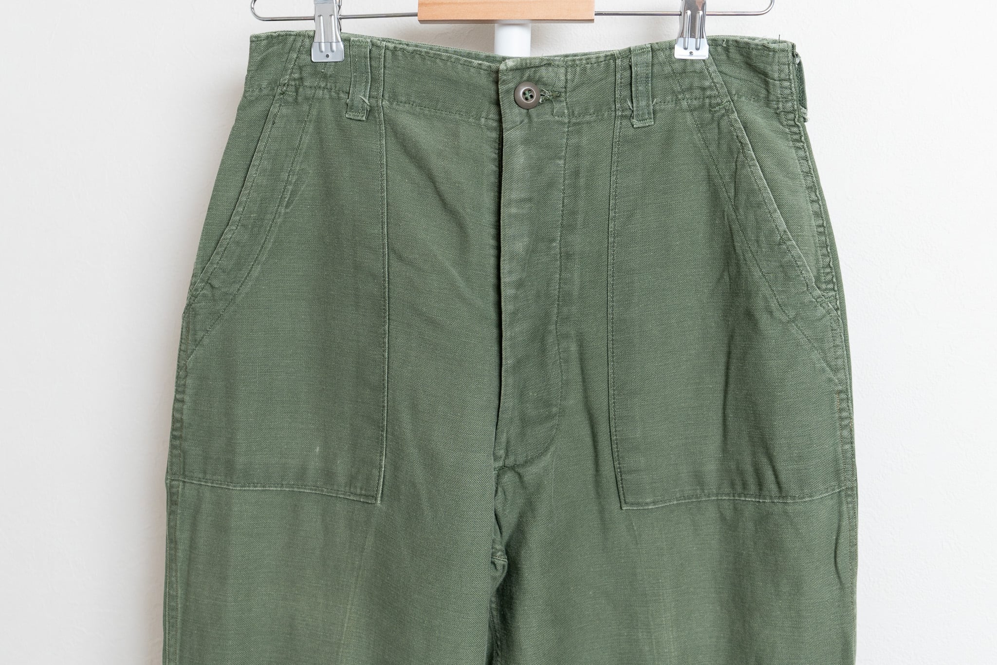 32×31】U.S.Army Utility Trousers OG-107 実物 米軍 ベイカーパンツ