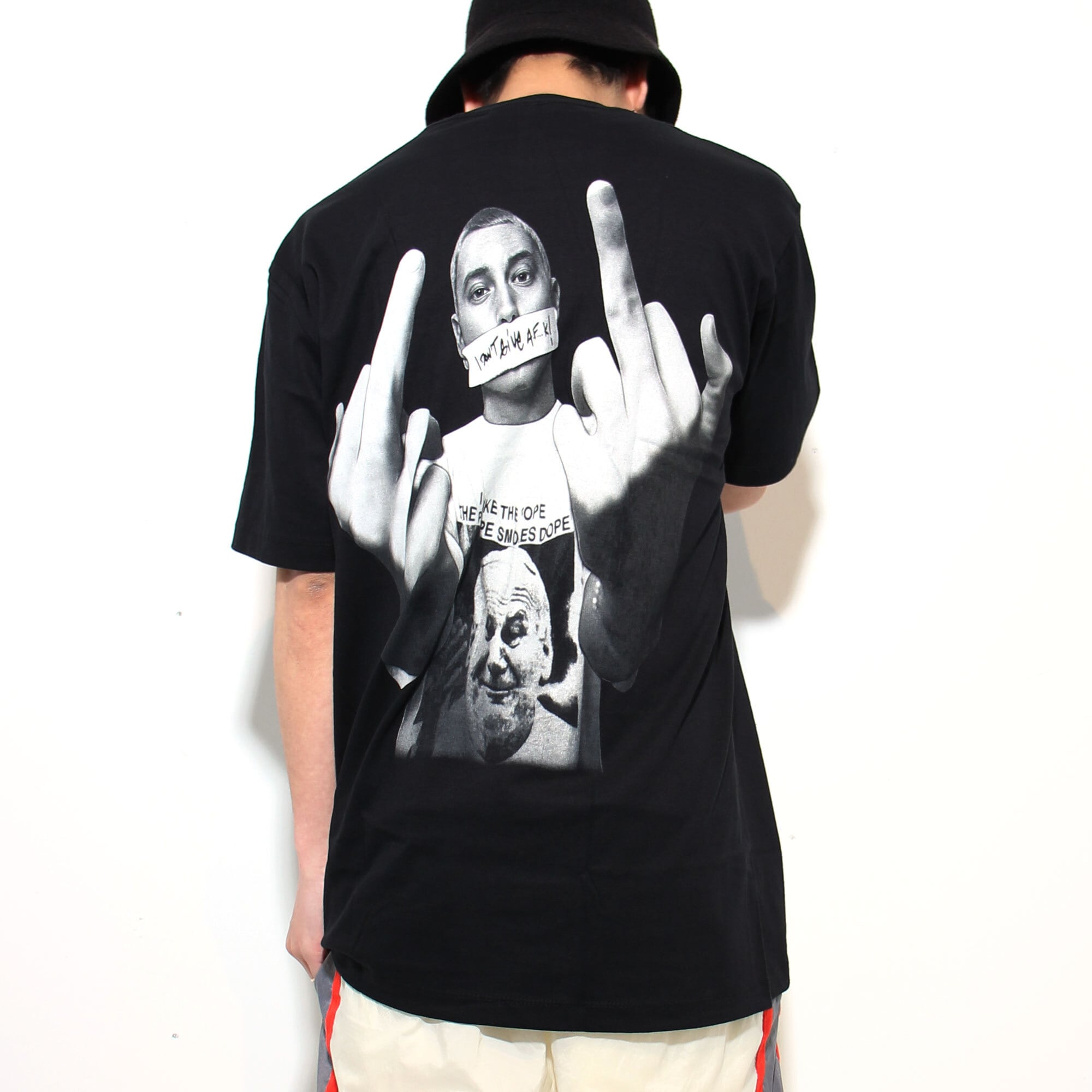 新品】 RAP TEE ラップ Tシャツ EMINEM エミネム BLACK | 【VINTAGE