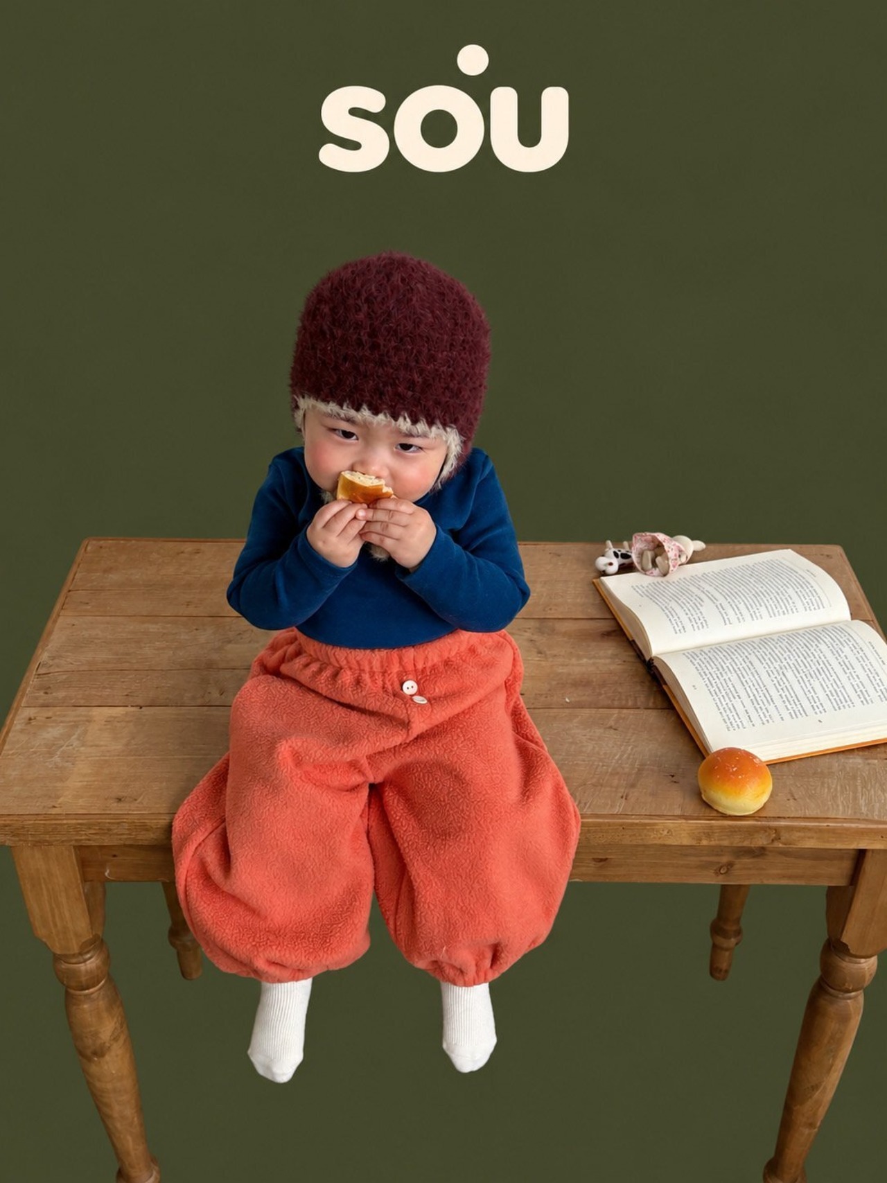 SO U［取寄］button hangari pants 26winter