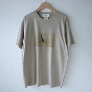 FLOWERS Tee・ミルキーグレー