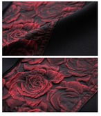 Rose-embroidered shirt 2color 【G1125】