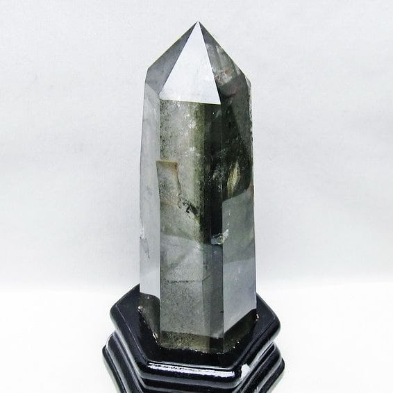 グリーンファントム 六角柱 台座付属 一点物 152-3824