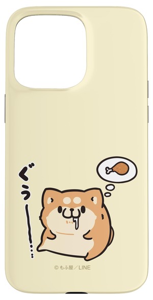 【数量限り】ボンレス犬とボンレス猫 はらぺこ ボンレス犬 スマホケース iPhone 15 Pro Max 用