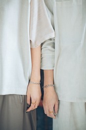 『静かな航路』 anchor chain bracelet