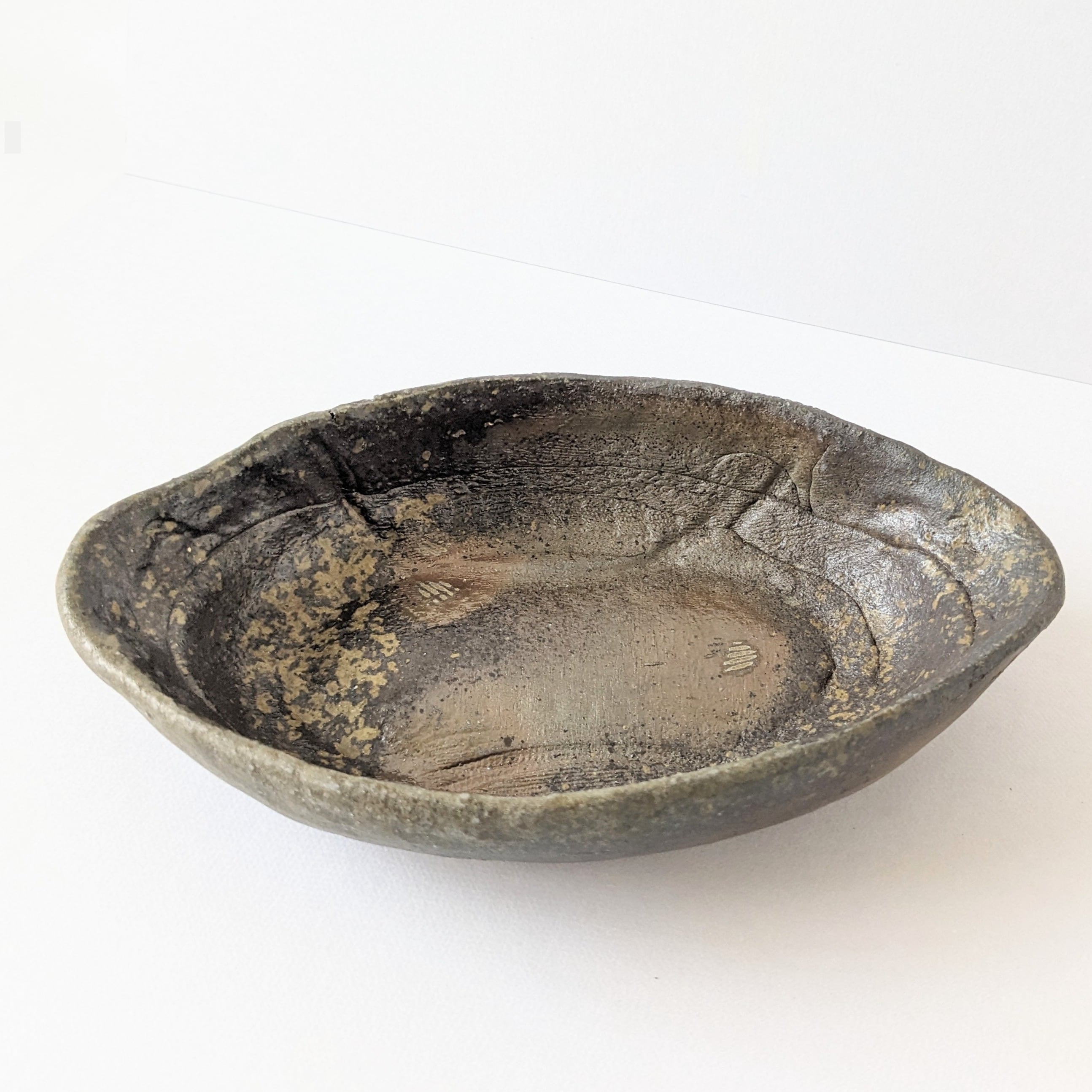 変形深皿 | craftspace usaginotuno 備前焼、和食器、洋食器、花器