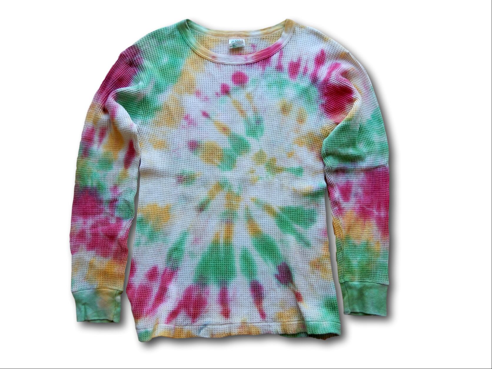"Thermal L/S Crew Neck" Tie dye 3