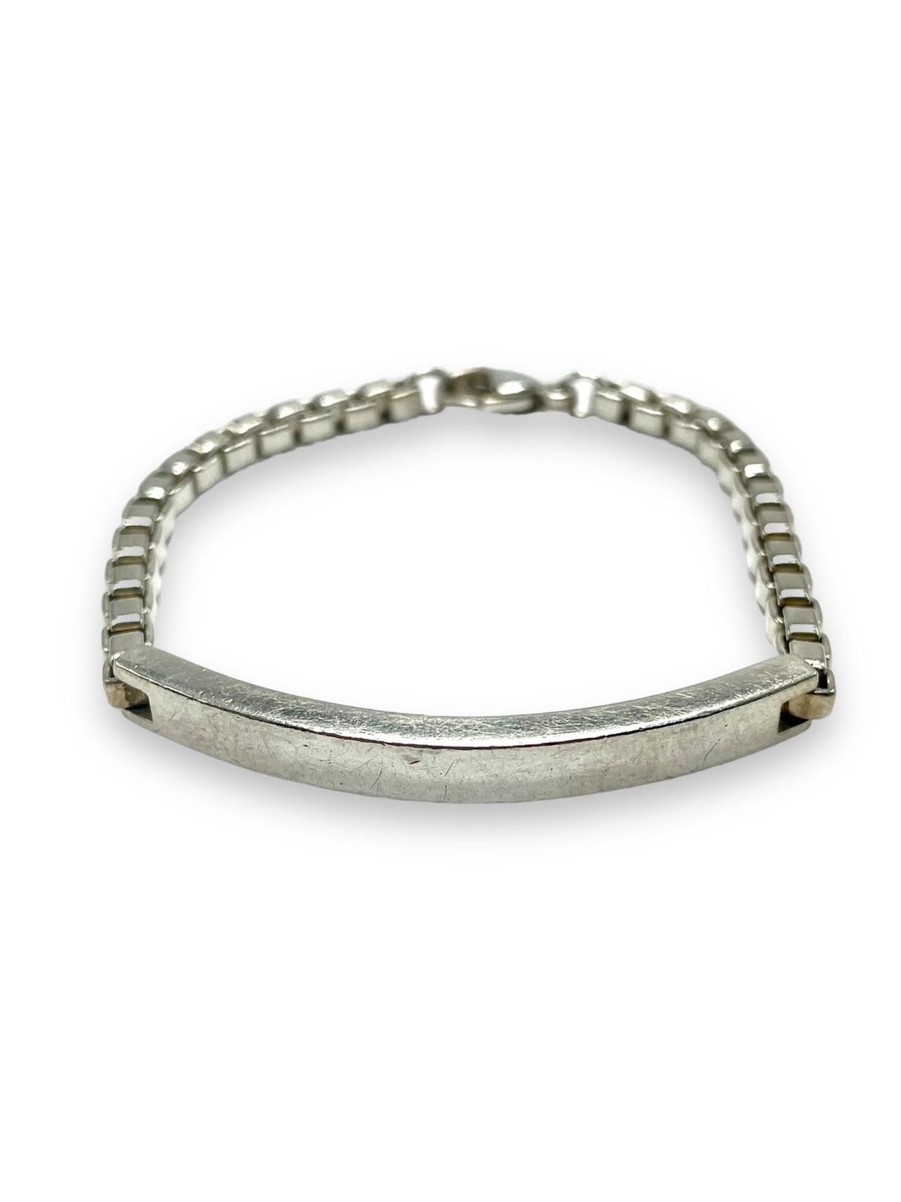 Tiffany&Co. ベネチアン IDブレスレット SV925