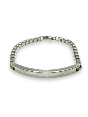 Tiffany&Co. ベネチアン IDブレスレット SV925