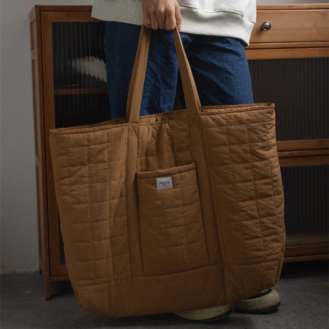 予約販売】トートバッグ キルティング 大容量 レザー メンズ シンプル 