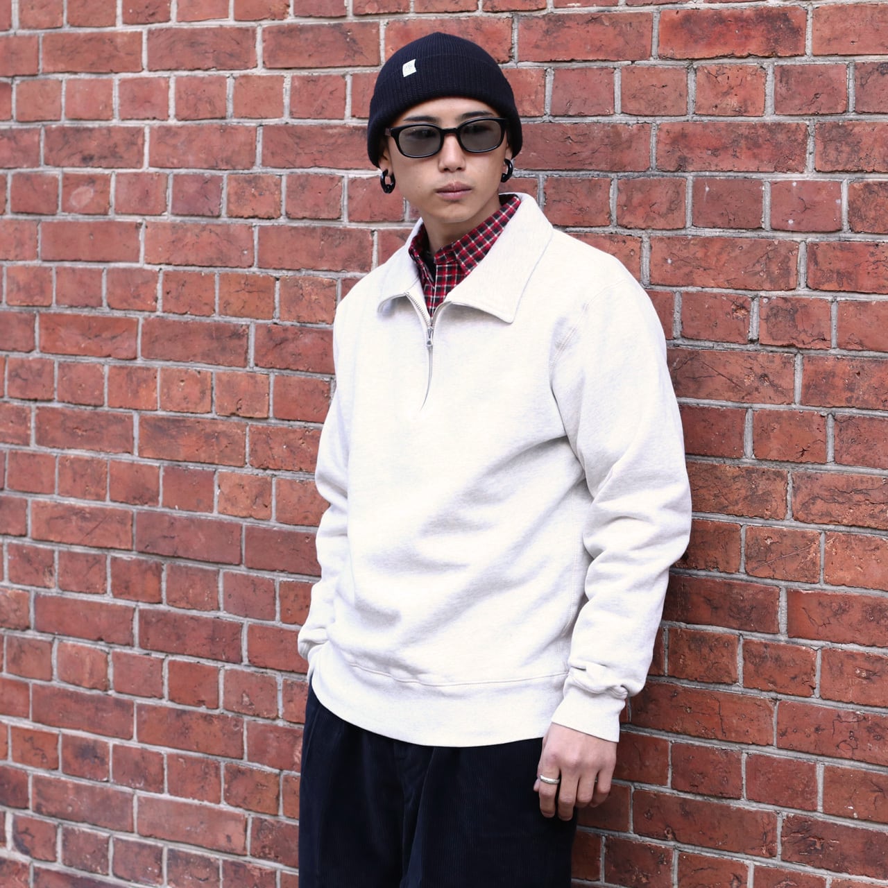KNICKERBOCKER ニッカーボッカー Stadium Loft Knit Quarter Zip