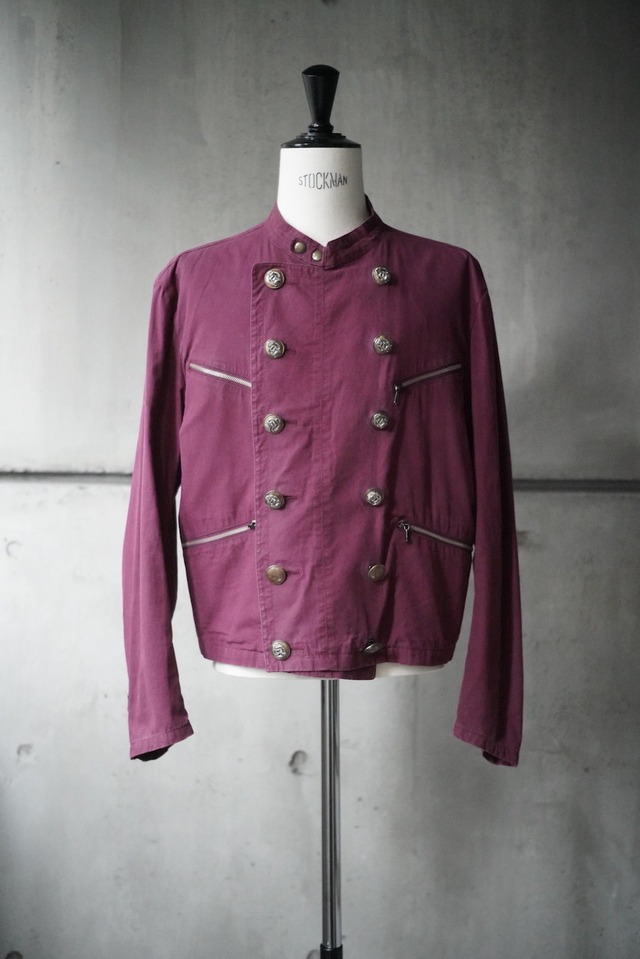 80s "MARITHE FRANCOIS GIRAAUD×allegri MOMENTODUE" double design jacket