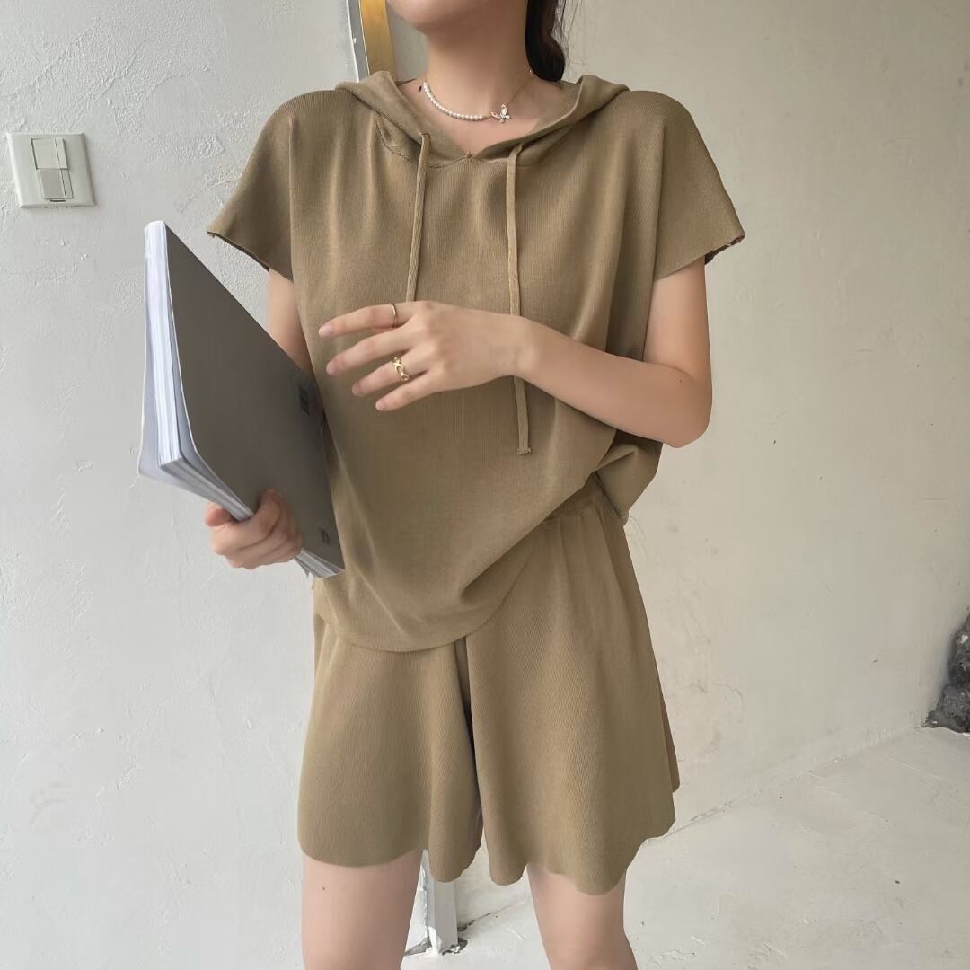 フーディ・ショートパンツセットアップ　AJ1050-9068