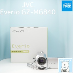 JVC Everio GZ-MG840 ビデオカメラ スマホ転送OK フルセット シロクマカメラ a7411