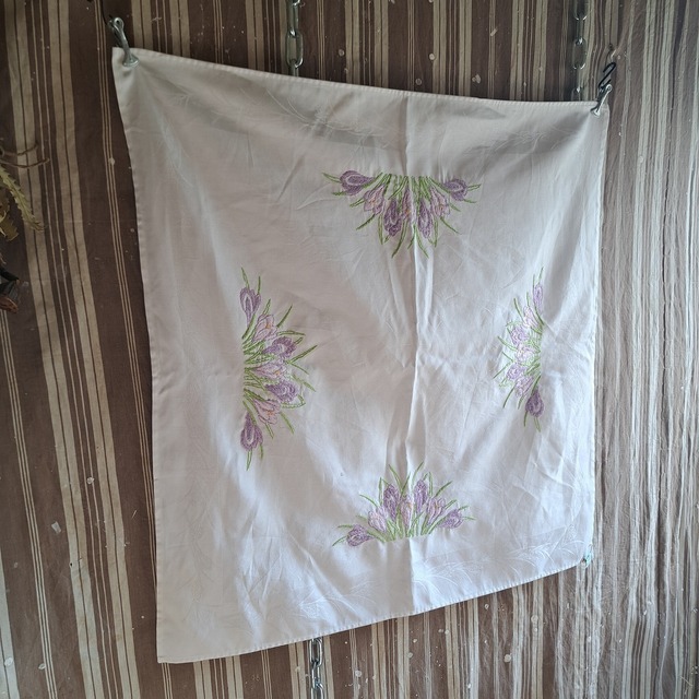 ヨーロッパ 刺繡クロス used [508127]