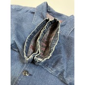 70s WORK WEAR CORPORATION DENIM JACKET MADE IN USA  Size 44