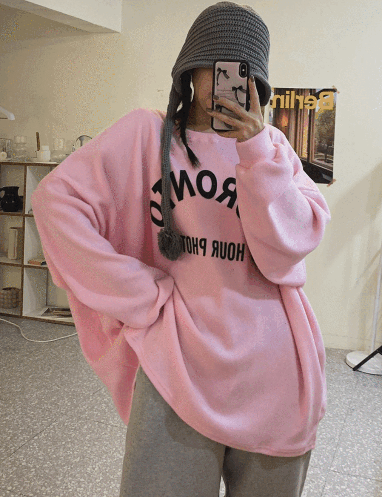 【訳あり】Fleece Toronto Tops_Ivoryのみ