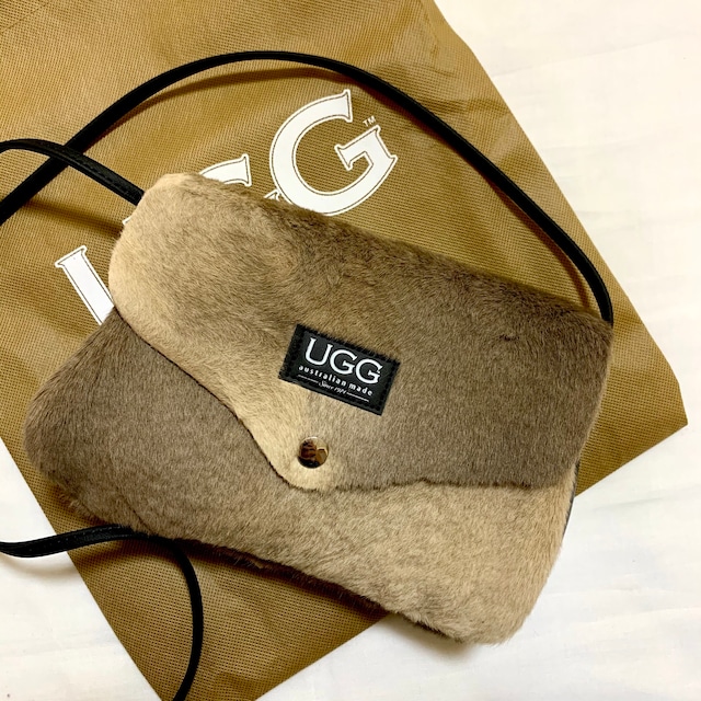 UGG Australian Made since 1974 ショルダーバッグ カンガルーファー  