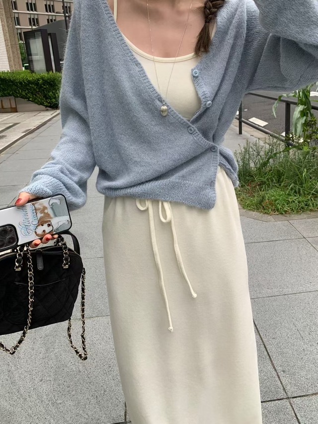 (即納)  mellounge / Fog long skirt