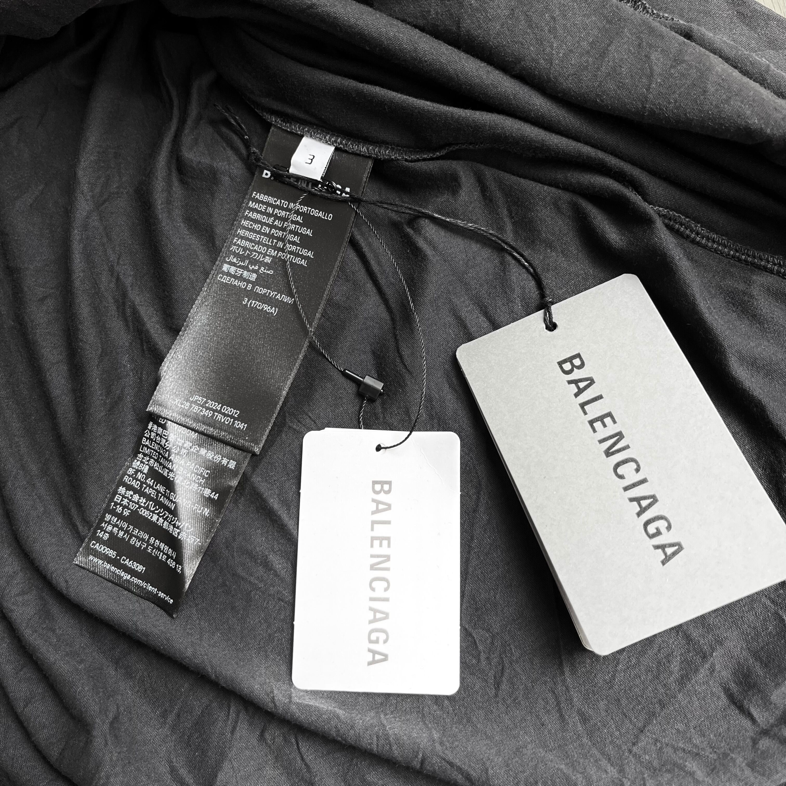 おいちゃろ様★専用ページ★BALENCIAGA BALENCIAGA Oversized T-Shirt Pigalle Black 3 | BRAND RESORT Online