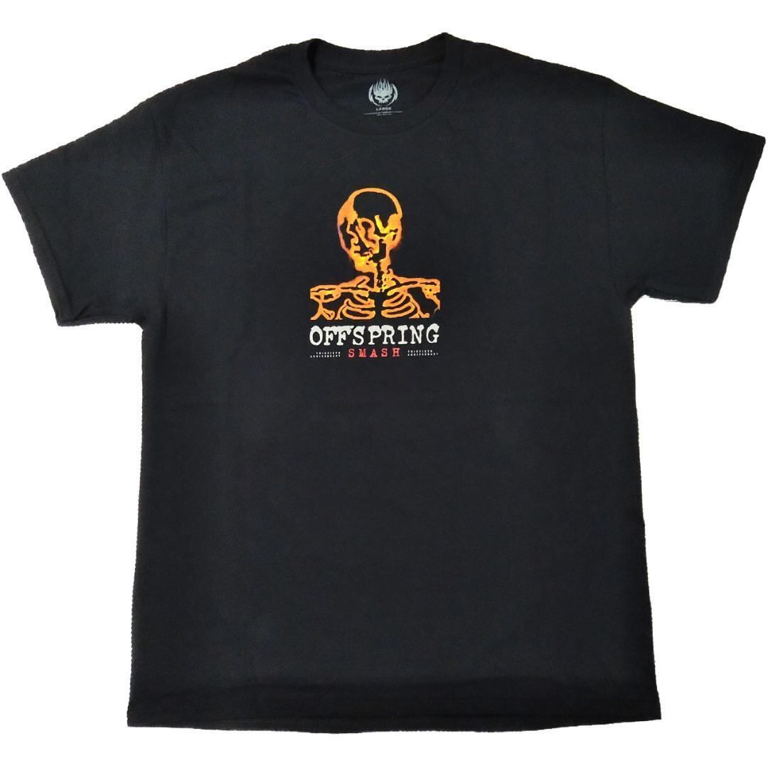 オフスプリング Tシャツ L 黒 スマッシュ ロックT offspring * | GOLD