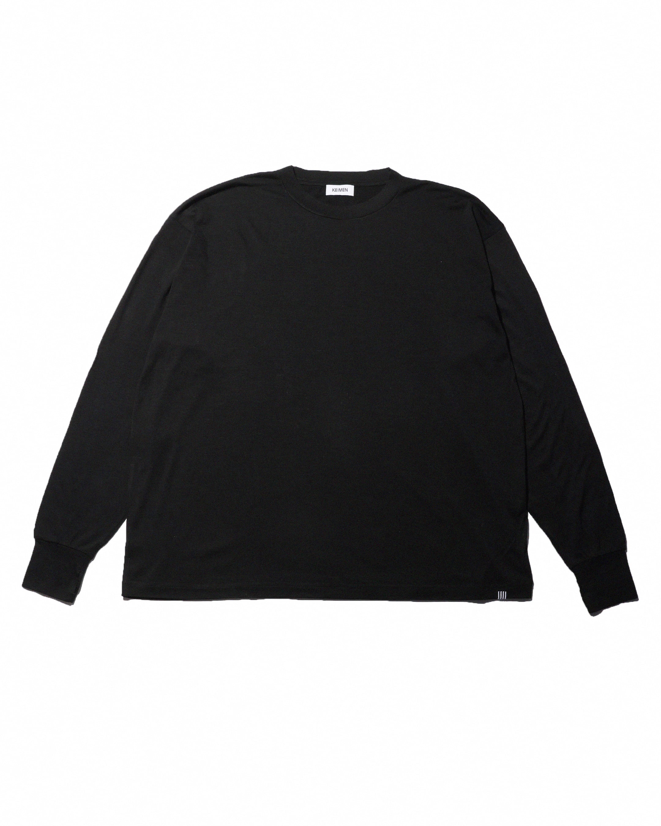 Smooth merino wool long T-shirts / KE-C-WL003