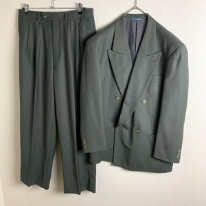 ~"set up suit" olive green~