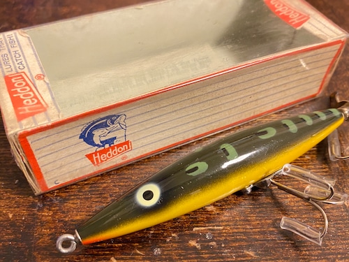 60s Heddon Dying Flutter single prop [7248]