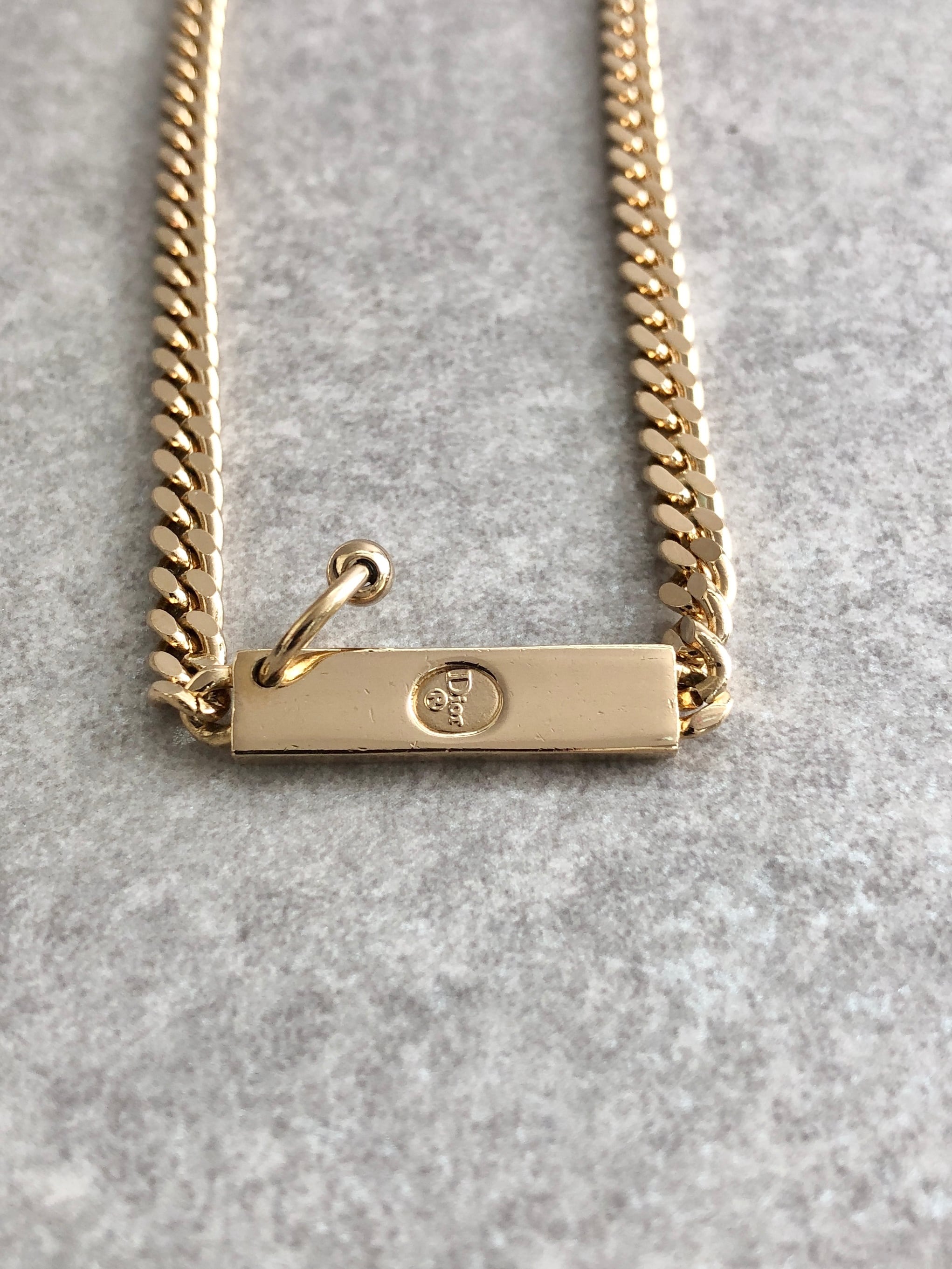 クリスチャンディオール  ネックレス ゴールド  Christian Dior Christian Dior クリスチャン ディオール ネックレス ゴールド Dior