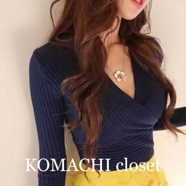 【即納】【送料無料】 Vネックニット 黒 カラバリ カラフル ニット トップス レディース Vネック 長袖 ニットセーター きれいめ ショート丈 ニットソー 韓国ファッション オルチャン 腹だしトップス 腹だし プルオーバー 秋冬 セーター タイト フィット ニット秋冬 胸元 セクシー カラバリ