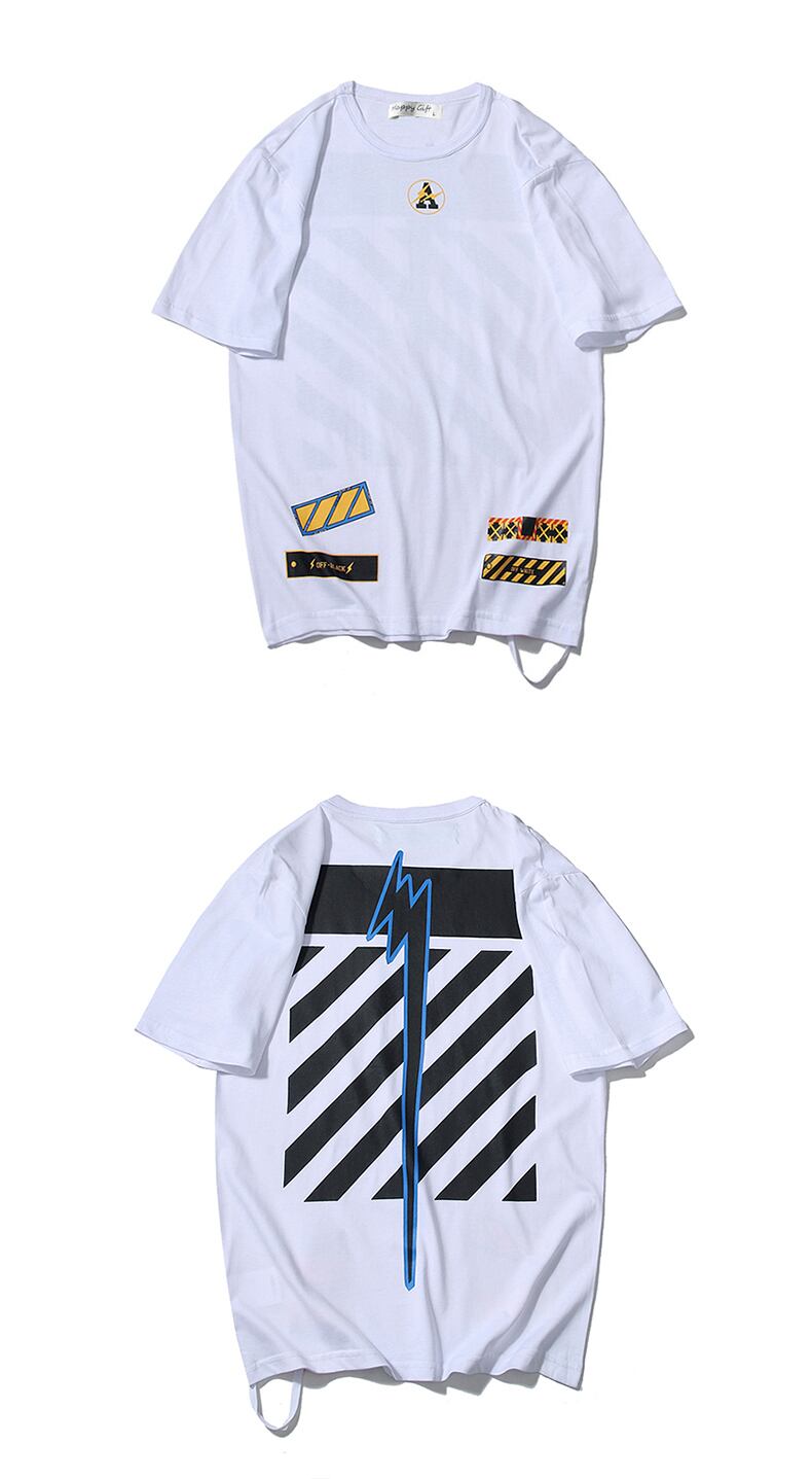 全2色 Tシャツ カットソー プリント カジュアル ストリート 