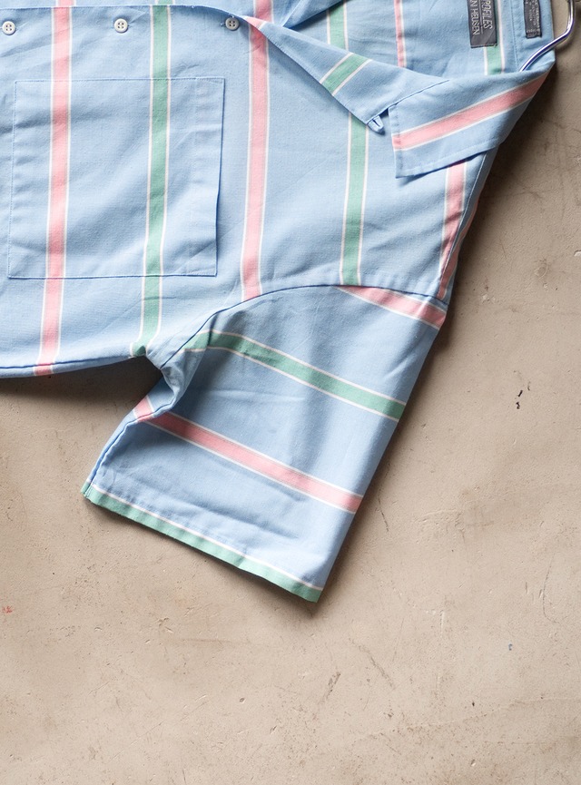 "PROFILES by VAN HEUSEN" 1980s Open collar shirt