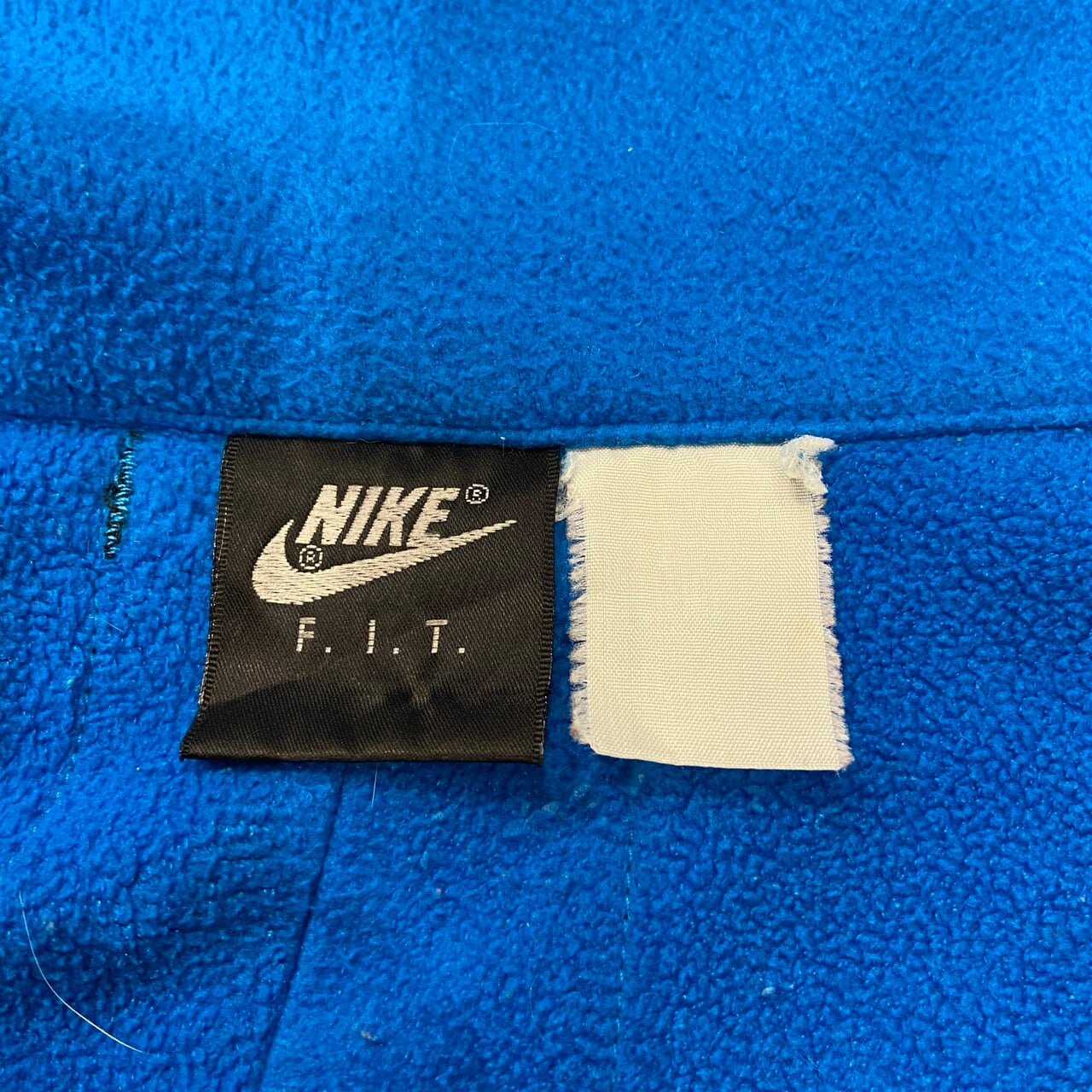 【銀タグ】Nike ナイキ ハーフジッププルオーバー ブルー メンズL相当
