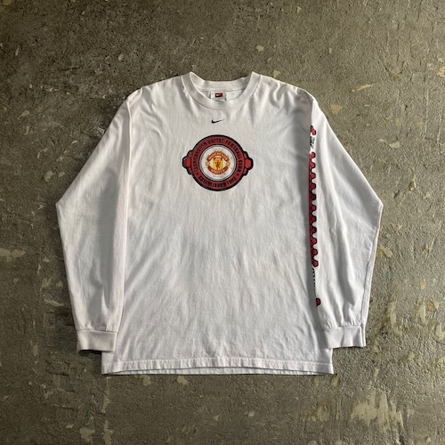 00s NIKE "Manchester United FC" L/S T-shirt【仙台店】