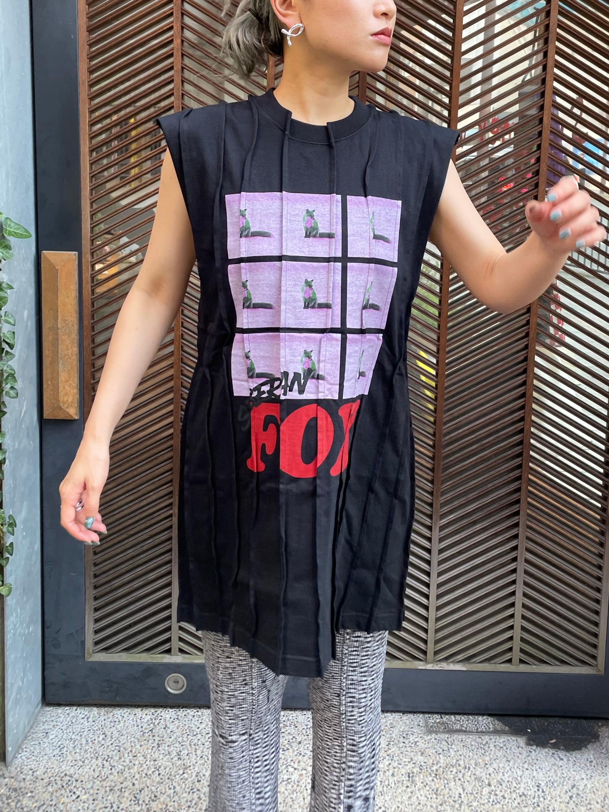 22AW】NONTOKYO ノントーキョー / PINTUCK T-SHIRT FOX | TRENT 