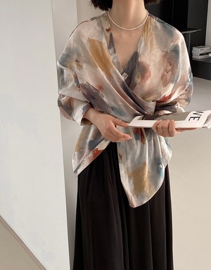asymmetry shirt