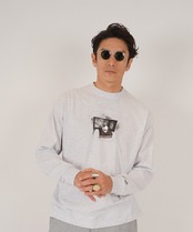 SKULL PRINT LONG SLEEVE［HSC017］