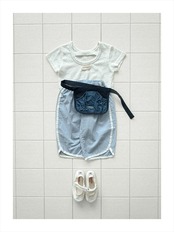 【取寄/韓国直送】ONU  25/SM ストライプラッパパンツ