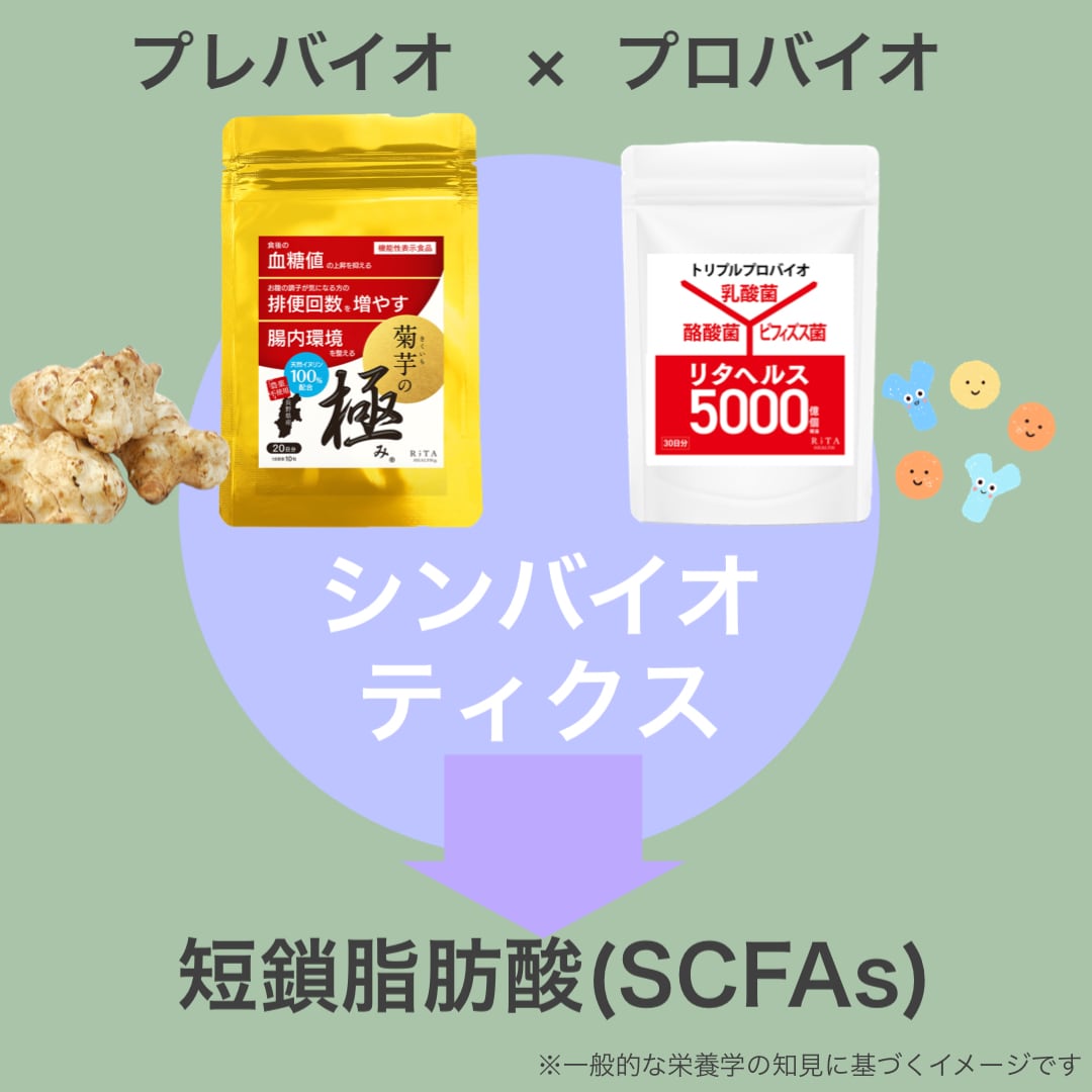 母の日ギフト 2026 菊芋の極み×リタヘルス5000 シンバイオWアプローチセット