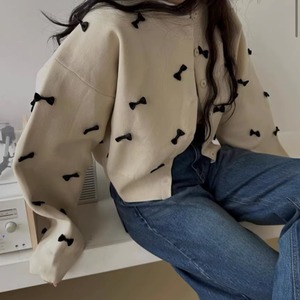 リボンモチーフ カーディガン 3412441